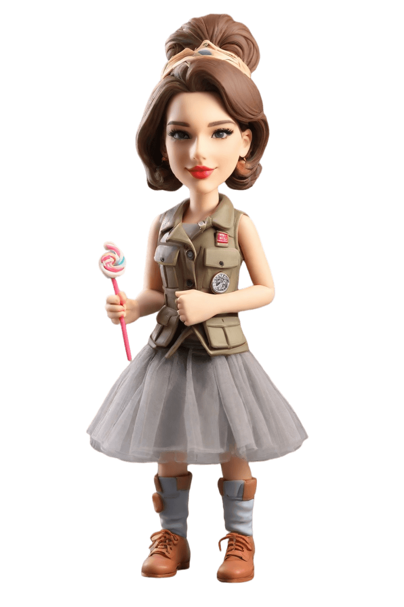 Custom Police Chic Bobblehead,She's Making Her Own Police Chic Bobblehead Doll!