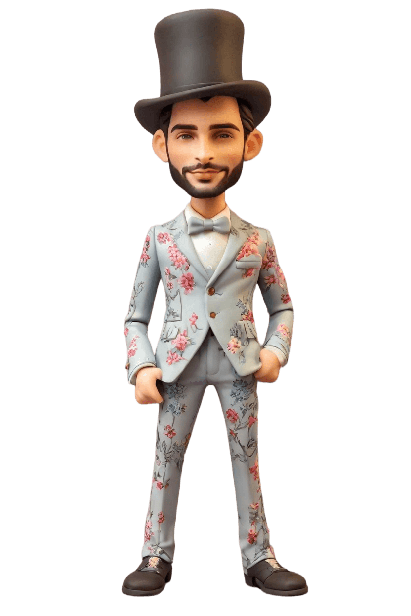 custom Holiday Cheeky bobblehead,John's Hilarious Holiday Create Your Own Bobblehead Doll