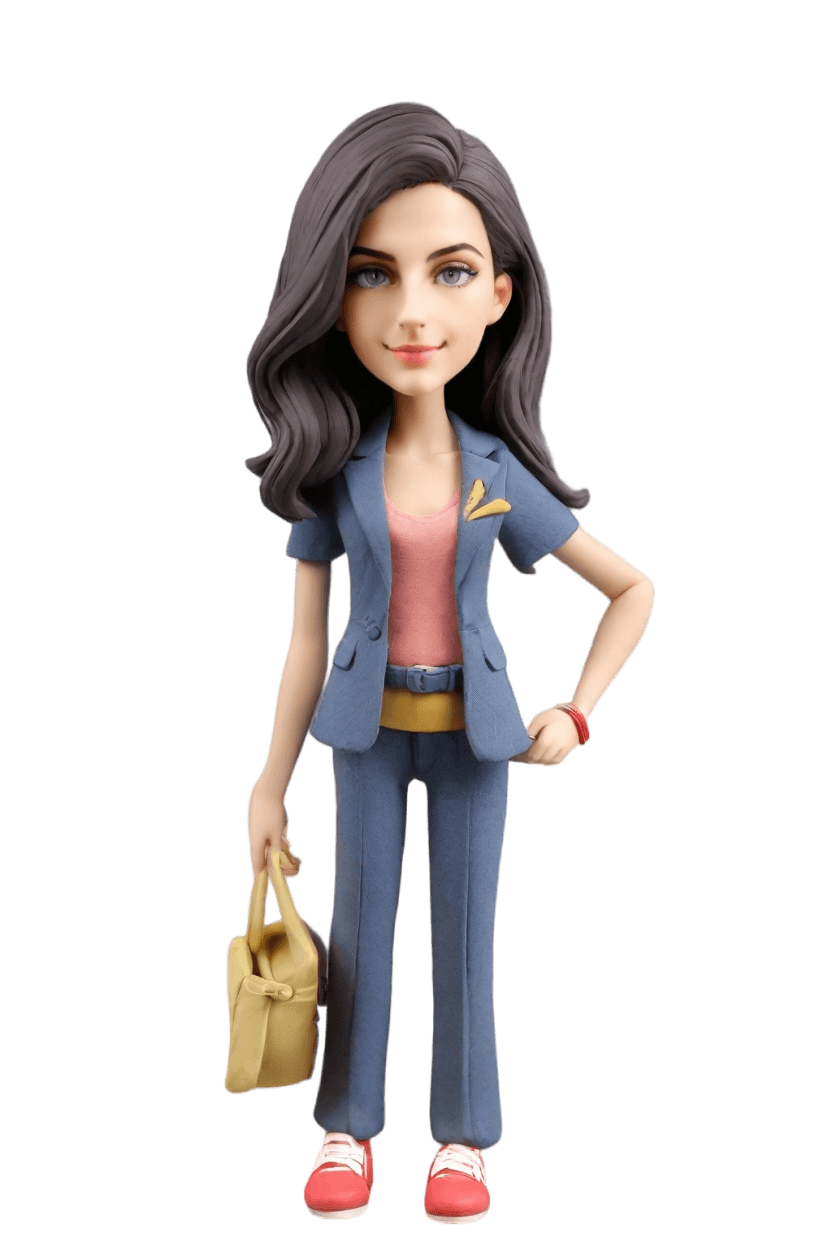 custom Executive Swagger Figurine Bobblehead,She's Unveiling Her Own Bobblehead!