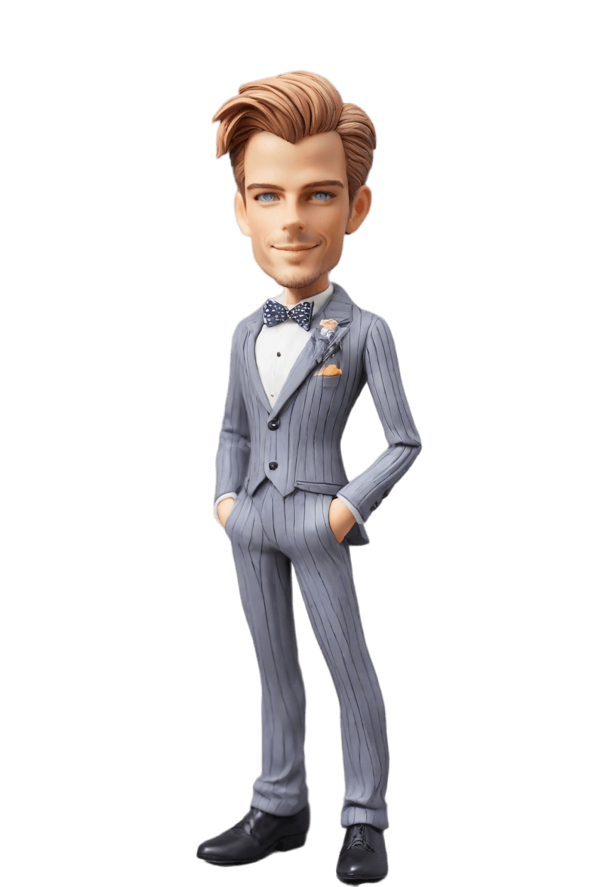 Custom Executive Swagger Bobblehead,John Shares His Swagger Bobblehead Creation