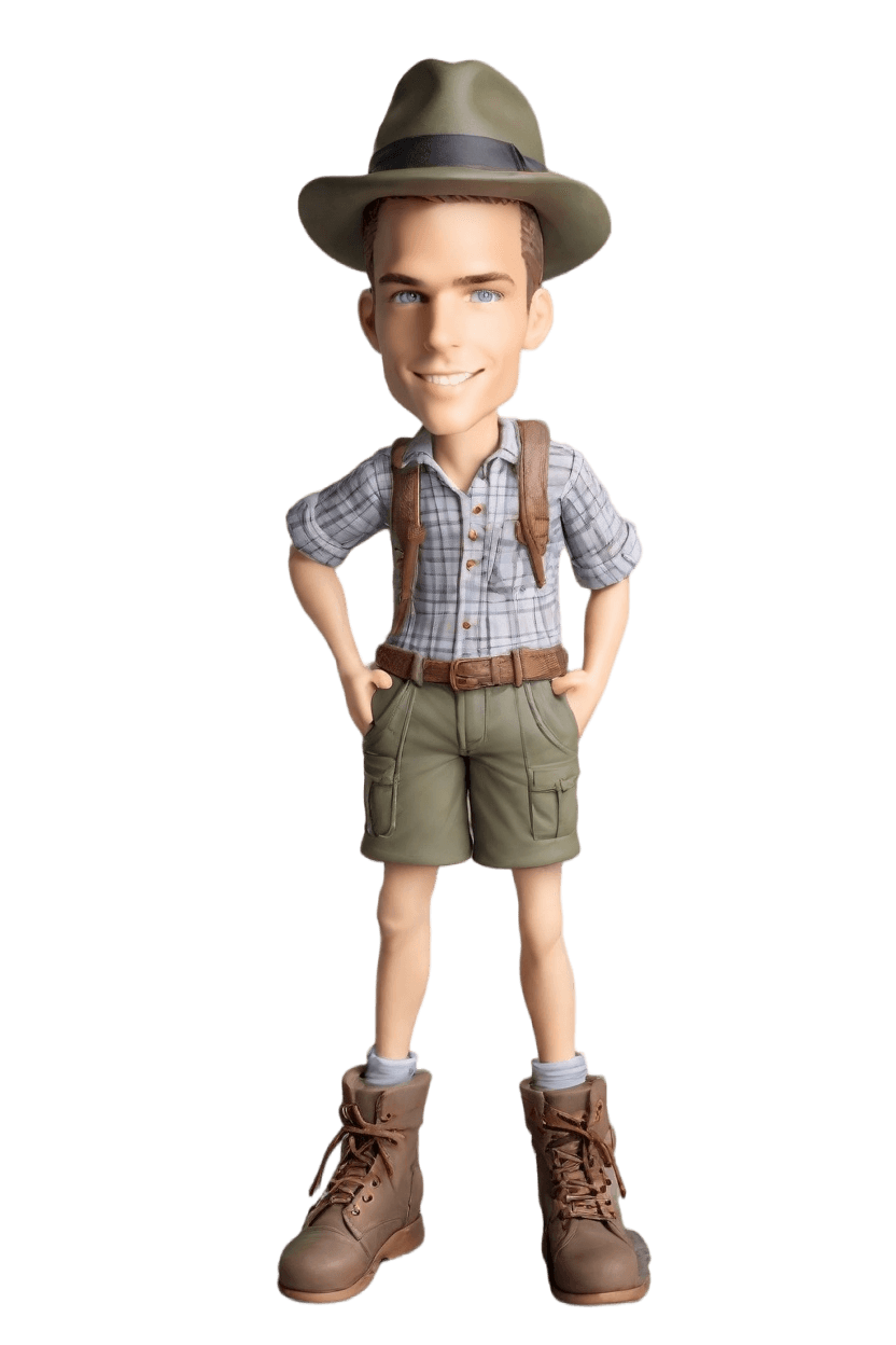 Custom Travel Adventure Bobblehead,John Shares His Epic Custom Bobblehead Journey