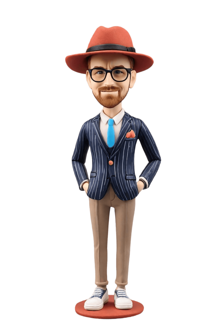 custom Business Triumph custom bobblehead,John Shares His Make Your Own Bobblehead Doll Moment