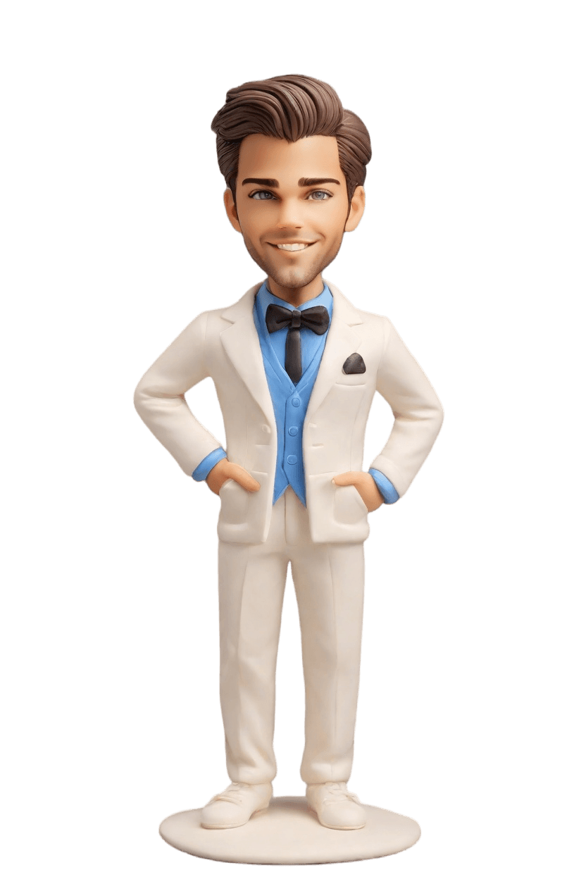 Custom Dentist Fun Bobblehead,John Shares His Dentist Makeover Bobblehead
