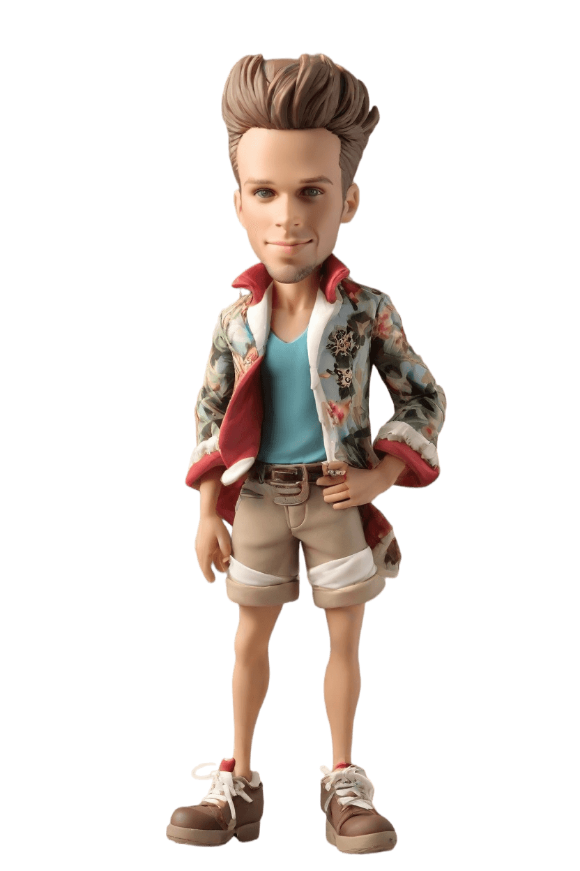 Custom Heroic Pose Bobblehead,John's Epic Pirate Bobblehead Creation