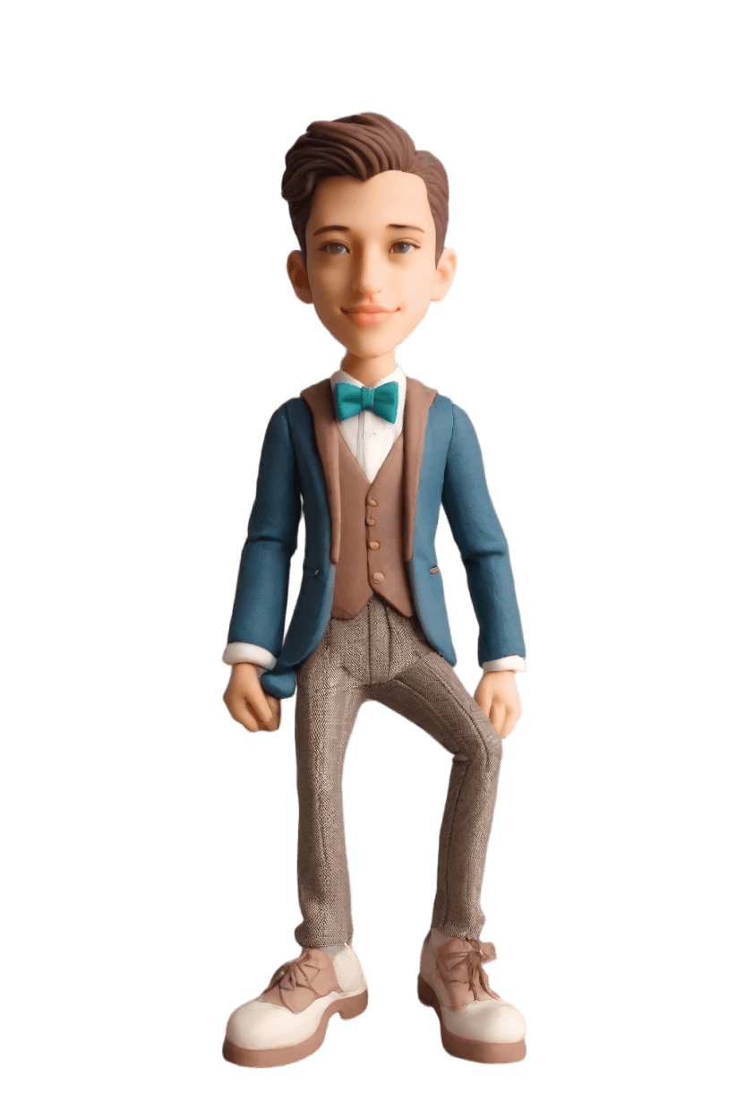 Custom Architect Chic Bobblehead,He Designed His Dream Bobblehead