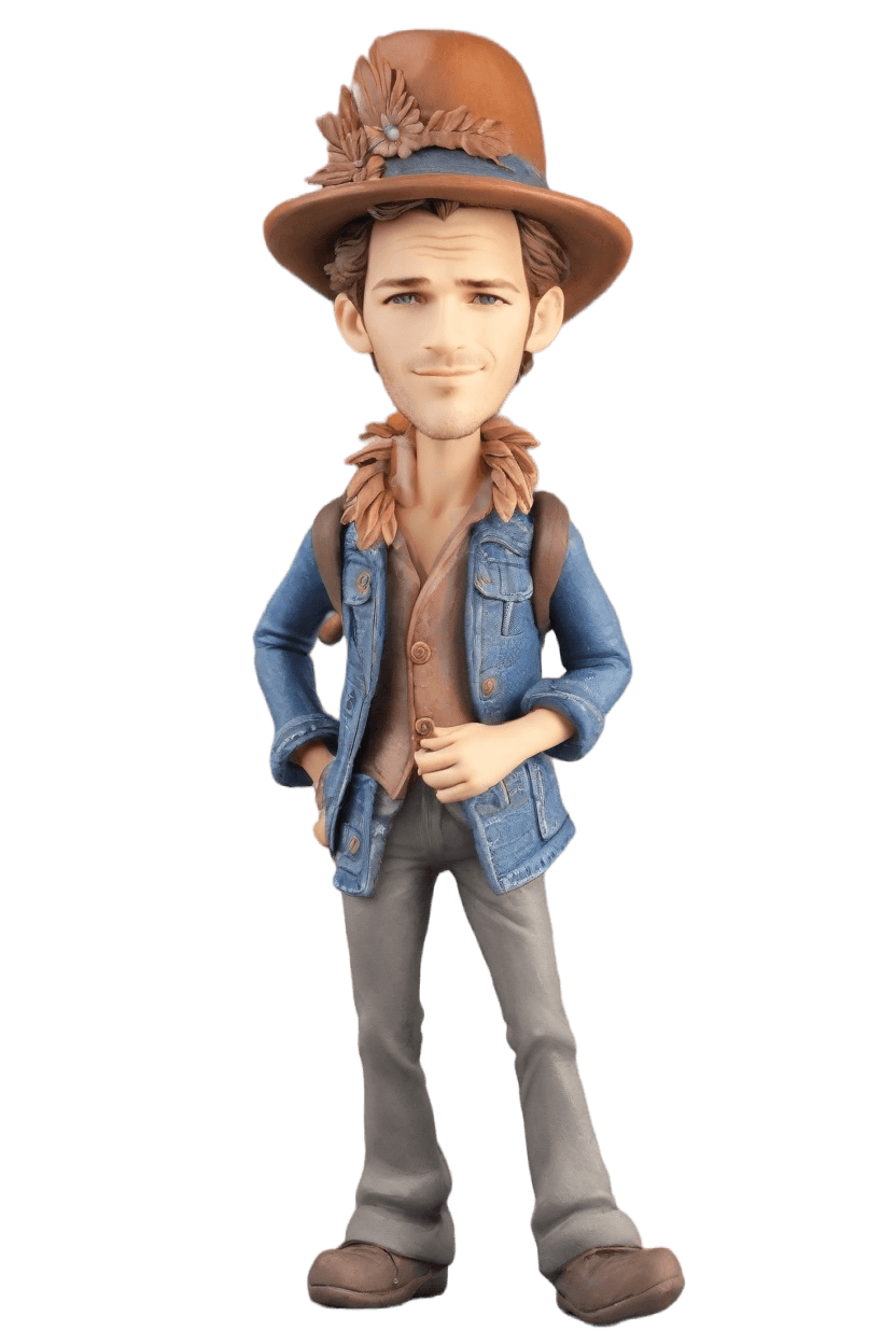Custom Thanksgiving Playful Bobblehead,He Made His Own Thanksgiving Bobblehead Doll! 🎉