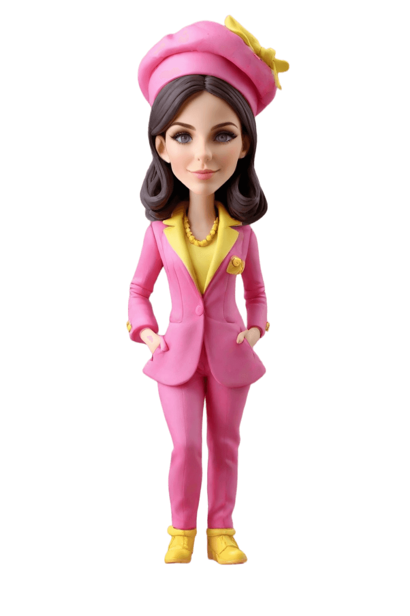 Sassy Style Custom Bobblehead,She’s Got Swag: Make Your Own Bobblehead Doll