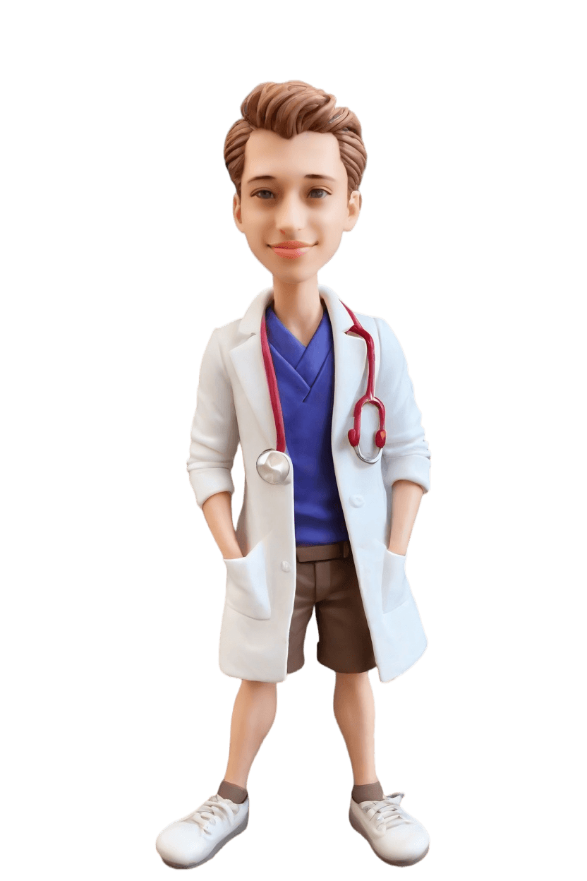 Custom Doctor Hero Bobblehead,John Shares: Make Your Own Super Doc Bobblehead