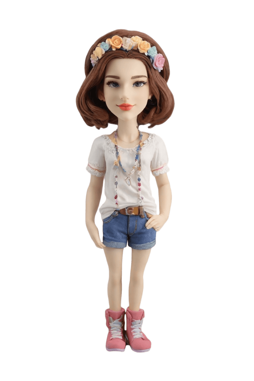 Custom Music Festival Custom Bobblehead,She Made Her Own Grateful Dead Bobblehead Doll!