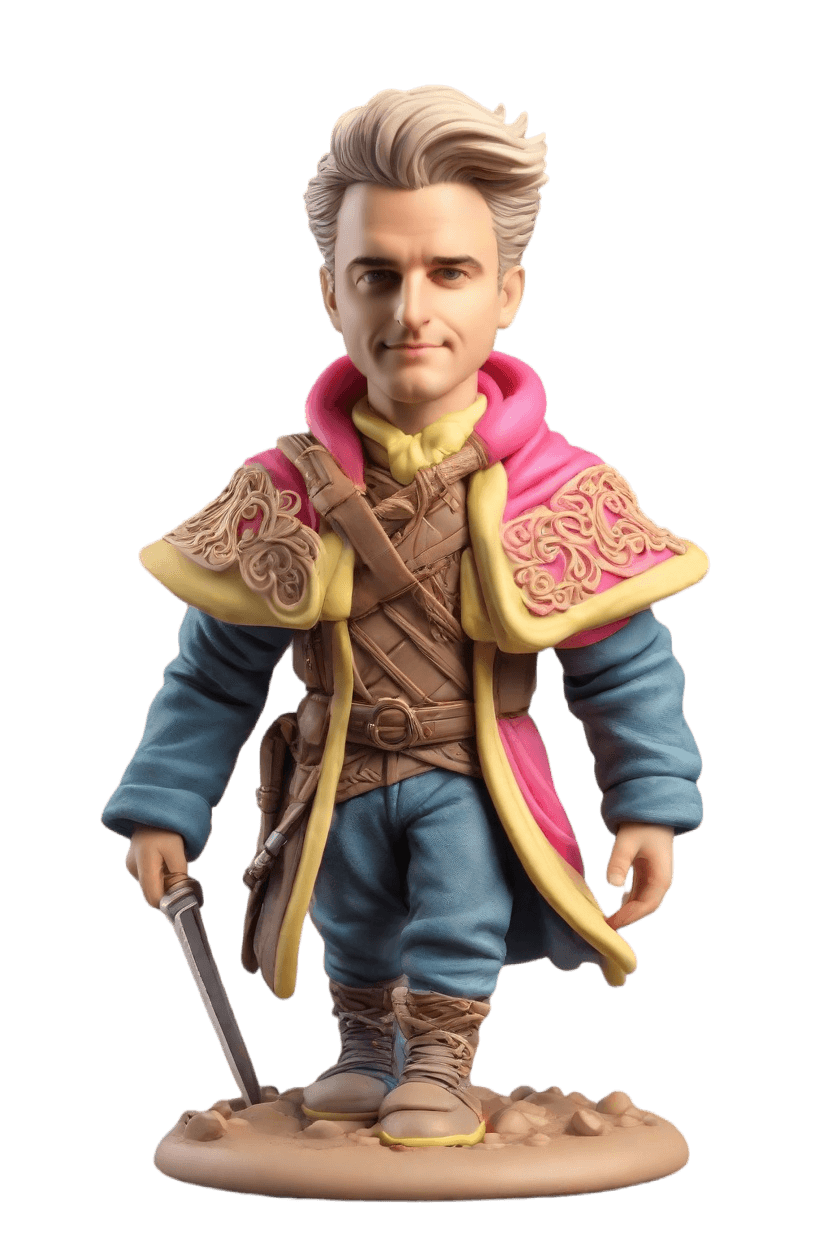 custom Heroic Fantasy bobblehead,John Shares: Make Your Own Epic Bobblehead Doll
