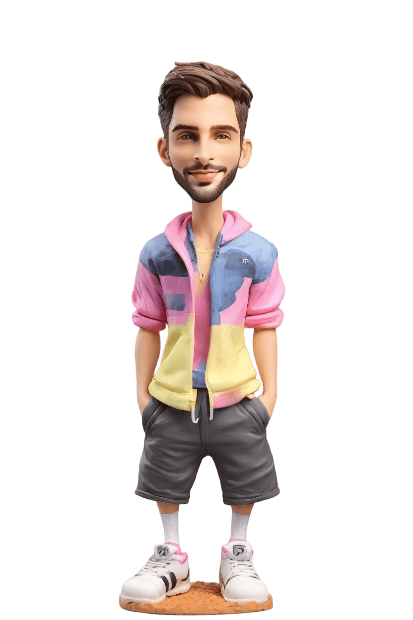 Custom Sports Hero Bobblehead,He Made His Own Playful Dribble Bobblehead Doll