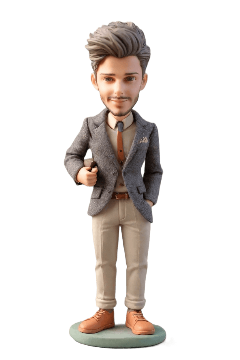 Custom Architect Casual Bobblehead,John Shares: Make Your Own Bobblehead Doll
