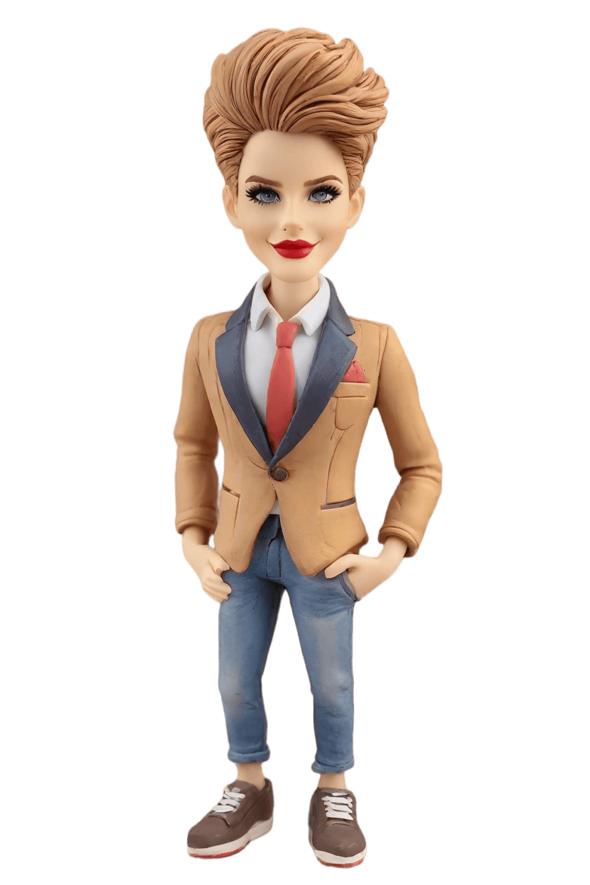 custom Leadership Achievement bobblehead,She Nailed It: My Custom Bobblehead Journey