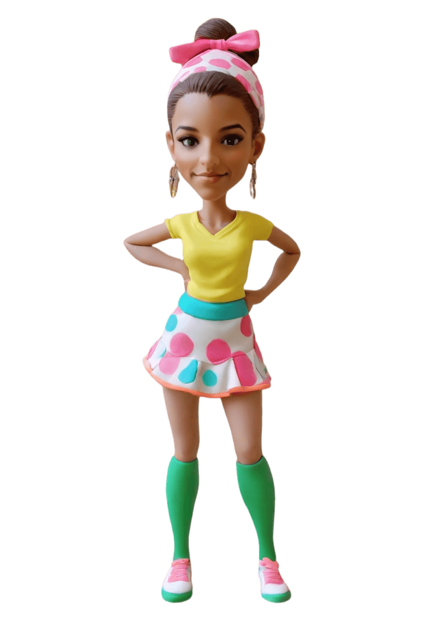 Custom Golf Swing Bobblehead,She's Created Her Ultimate Golfer Bobblehead! 🏌️‍♀️🎉
