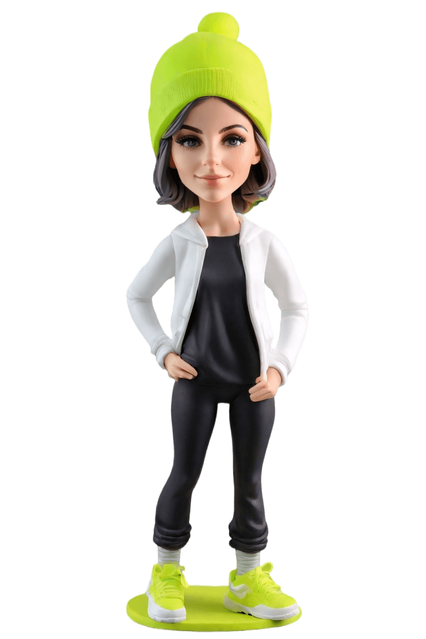 Custom Sports Heroine Dynamic Bobblehead,She Nailed It: Create Your Own Basketball Bobblehead Doll