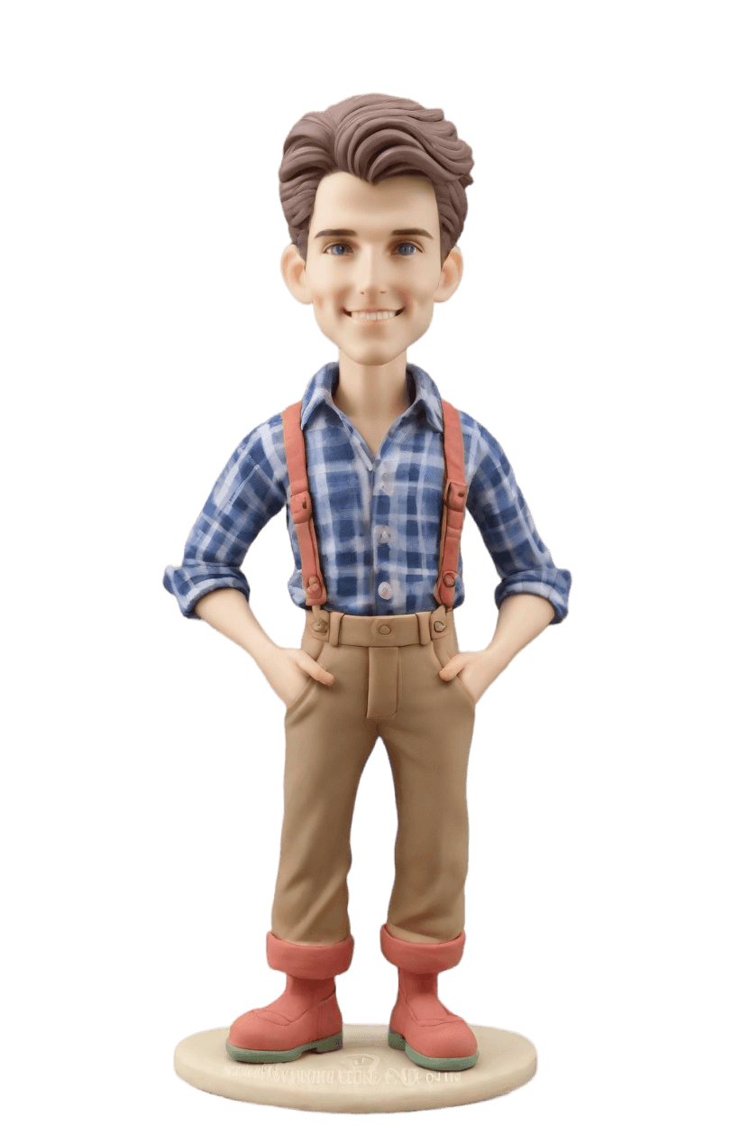 Custom Housewarming Playful Bobblehead,John Shares His Quirky Bobblehead Creation