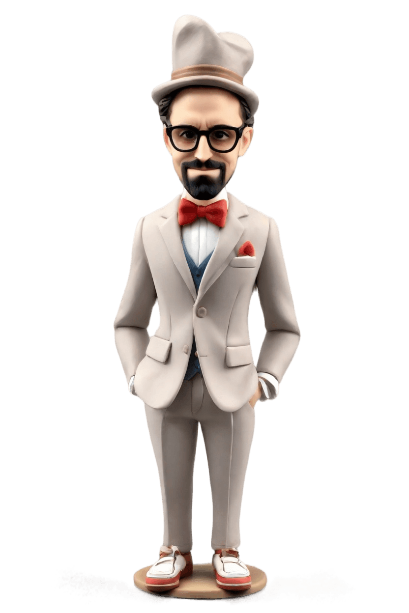 custom Business Confidence bobblehead,John Shares: Make Your Own Playful Wink Bobblehead
