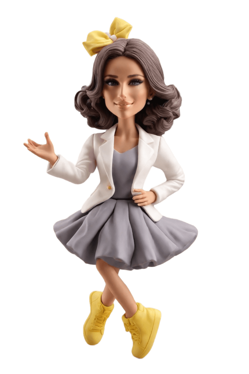 Custom Dancer Chic Bobblehead,She's Got Swag: My Custom Bobblehead Doll