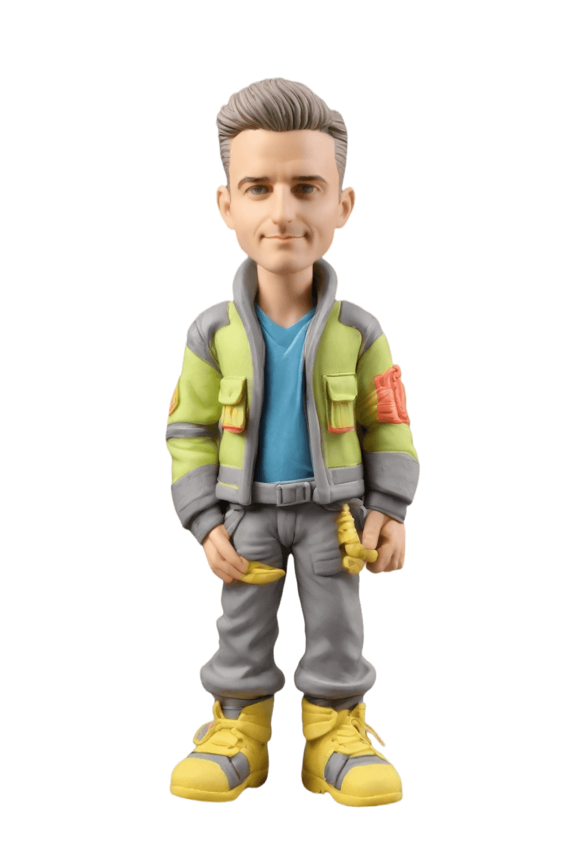 Custom Heroic Firefighter Bobblehead,John Shares His Make-Your-Own Bobblehead Adventure