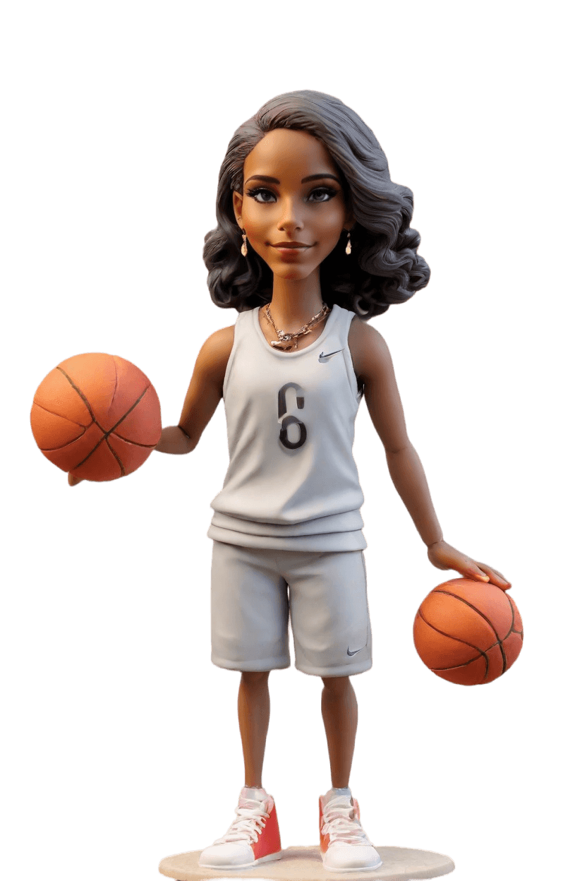 Powerful Custom LeBron-Inspired Bobblehead,She Nailed It: My Custom Bobblehead in LeBron’s Jersey