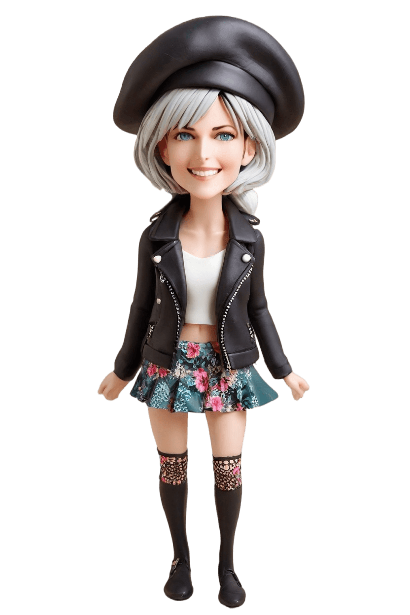 Sassy Stance Custom Bobblehead,She's Got Swagger: Make Your Own Bobblehead Doll