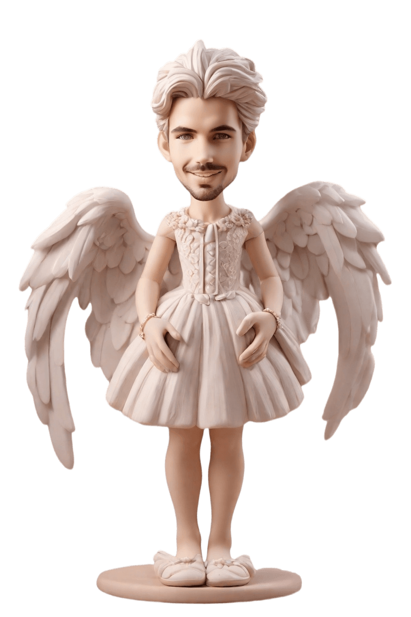 Custom Gamer Party Figurine Bobblehead,John Shares: Make Your Own Bobblehead Doll for Epic Gaming Nights