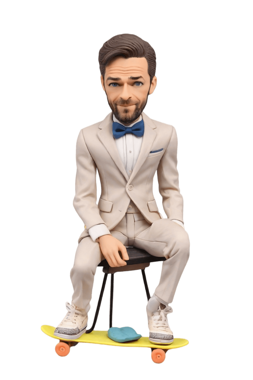 Custom Business Confidence Bobblehead,John Shares: Make Your Own Skater Suit Bobblehead