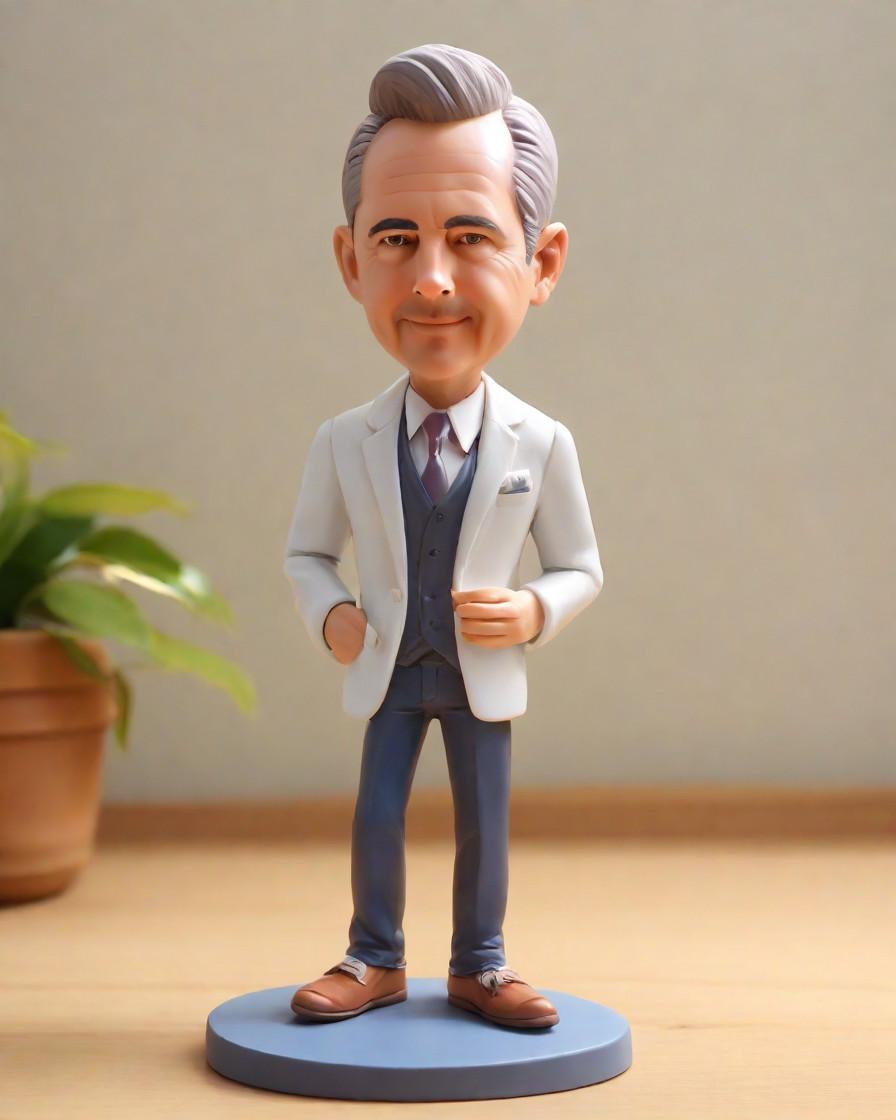 The Ultimate Office Desk Accessory: A Mini-Me Bobblehead That's More Than Just a Toy,From Boardroom to Breakroom: My Bobblehead Sidekick's Unexpected Role in the Office