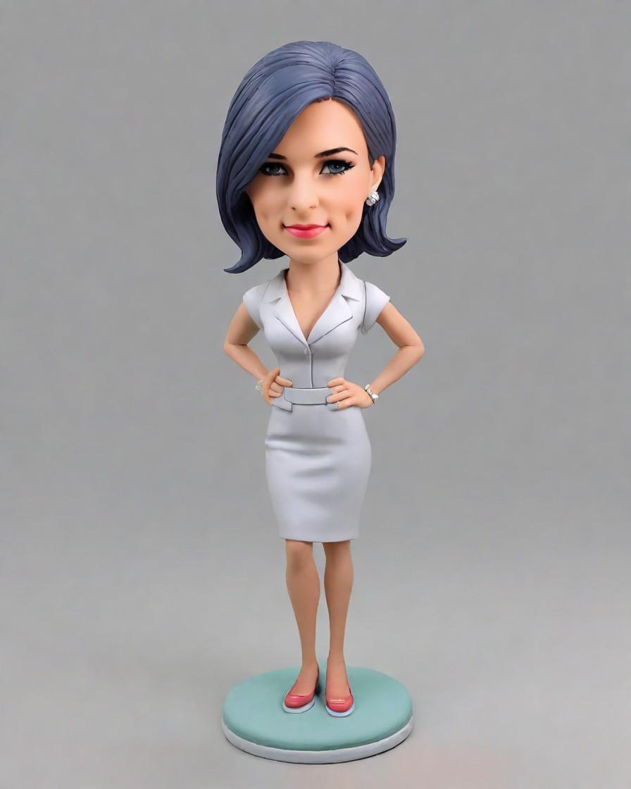 The Business World's New Trend: Custom Bobbleheads for Boss's Day,My Boss's Day Surprise: Unboxing the Rich Boss Bobblehead with a Money Bag
