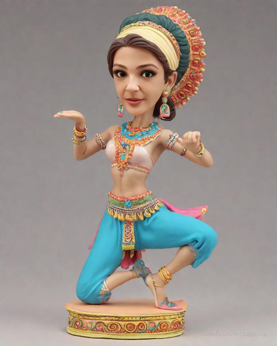 Trend Alert: Mini-Me Bobbleheads Take Over Yoga Studios,My Mini-Me Meditates: A Yogi's Personalized Journey