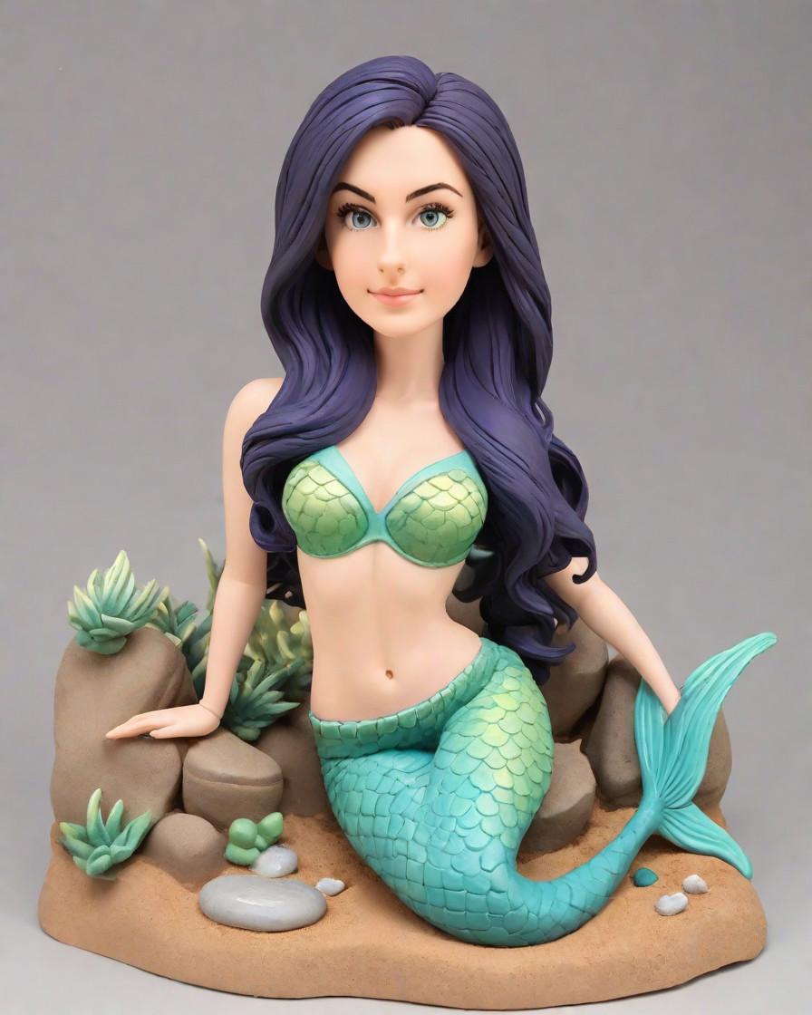 The Ultimate Personalized Gift: My Mini-Me Mermaid Figurine Adventure,When a Mermaid Meets Bobblehead: A Social Media Sensation
