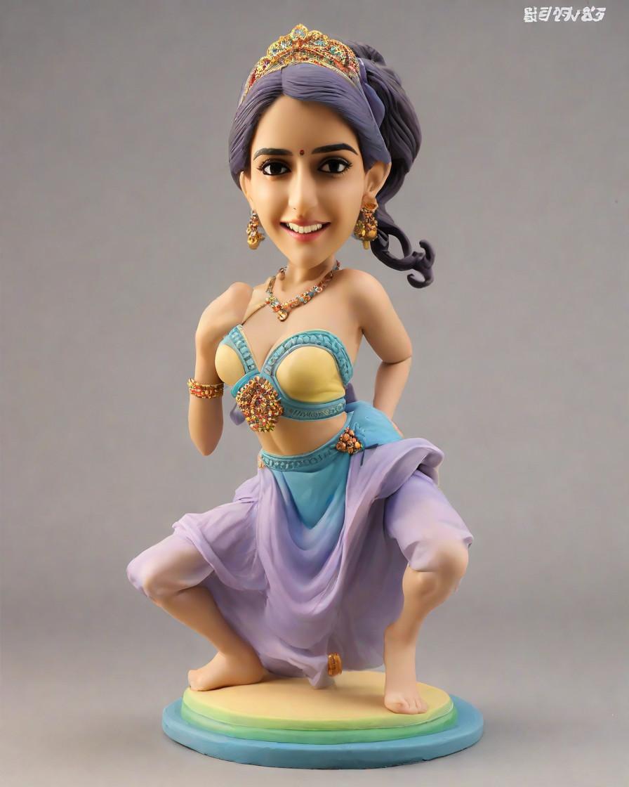 Breaking Sweatpants, Breaking Boundaries: The Rise of Artistic Bobbleheads in Fitness Culture,When Your Gym Outfit Fail Turns into a Unique Mini-Me Bobblehead