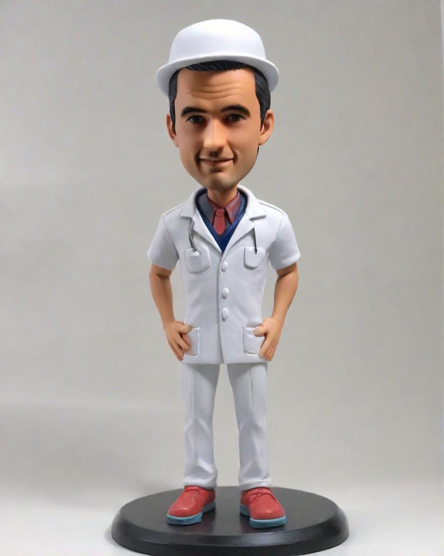 Spotlight on Personalized Medicine: The Custom Figurine Craze,Unmasking the Joy: A Surgeon's Surprise Mini-Me