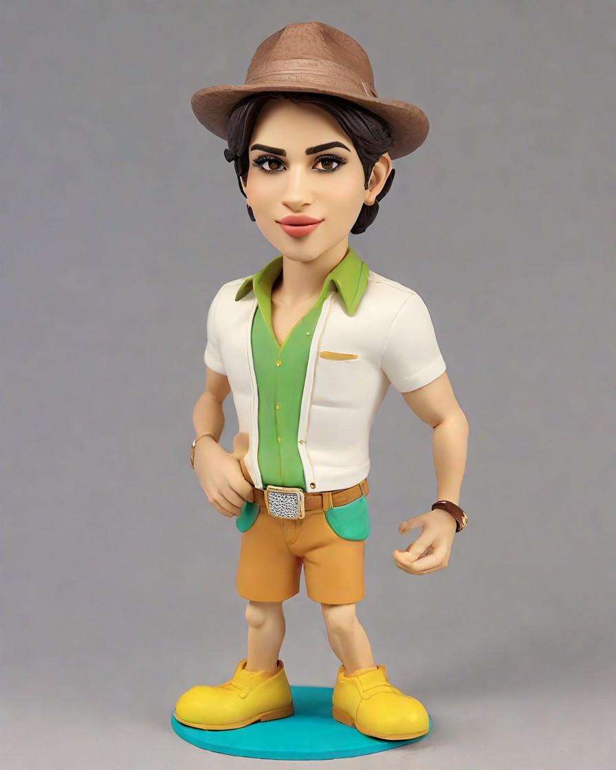 Trend Alert: Bobblehead Figurines in Casual Wear - A Fashion Journalist's Find,Casual Chic Meets Bobblehead: My Day Out with a Mini-Me
