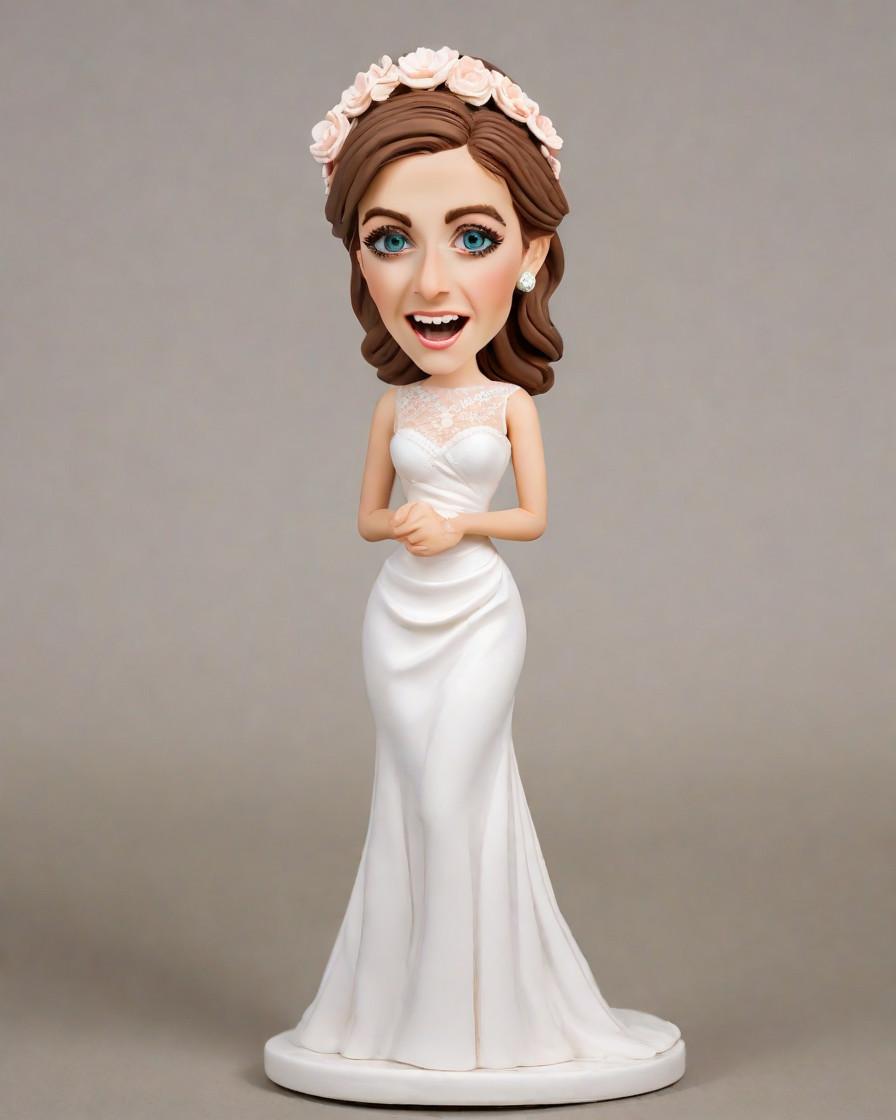 The Bobblehead Bride & Groom: A Fan's Journey into Personalized Wedding Gifts,She Said Yes to a Bobblehead! A Couple's Quirky Wedding Gift Story