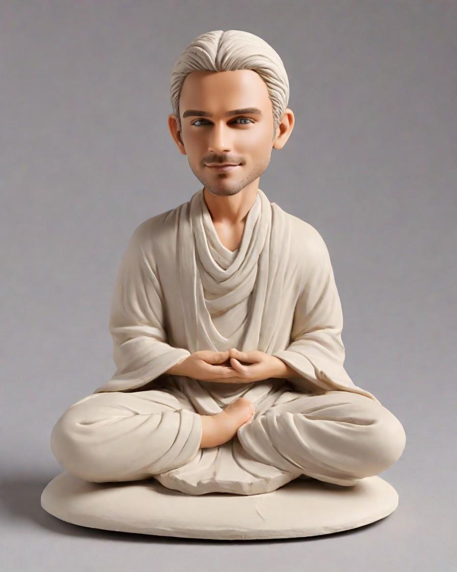 Trend Alert: How Bobbleheads are Transforming Meditation Practices,My Mini-Me Strikes a Pose: A Day in the Life of a Radiant Yogini