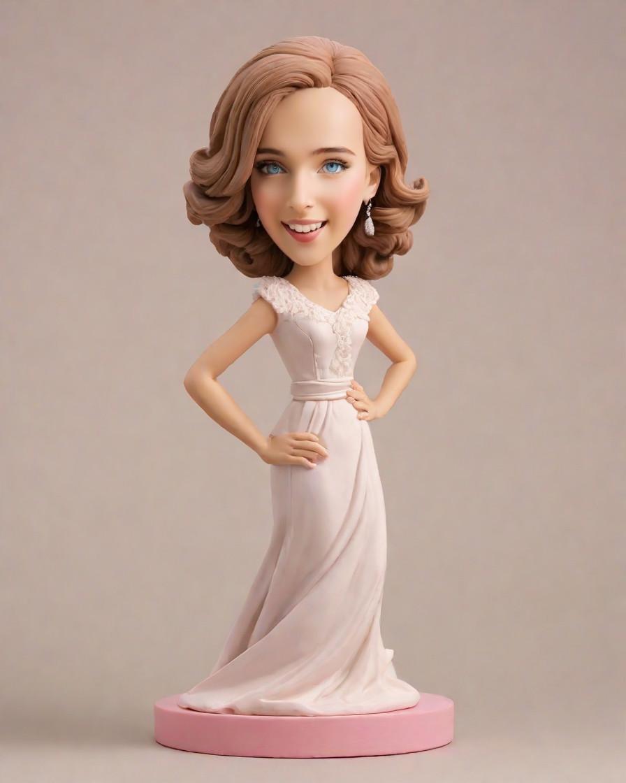 A Unique Twist on Wedding Gifts: The Engineer's Mini-Me,He Proposed with a Bobblehead, Now What? A Bride's Custom Figurine Adventure