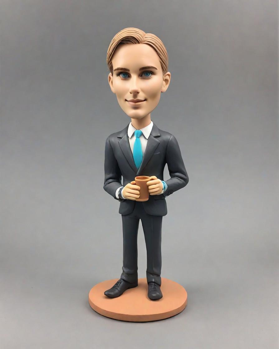 The Desk Staple: How a Bobblehead Figurine Transformed My Work Life,She's the Boss: Unveiling the Ultimate Female Executive Bobblehead Gift