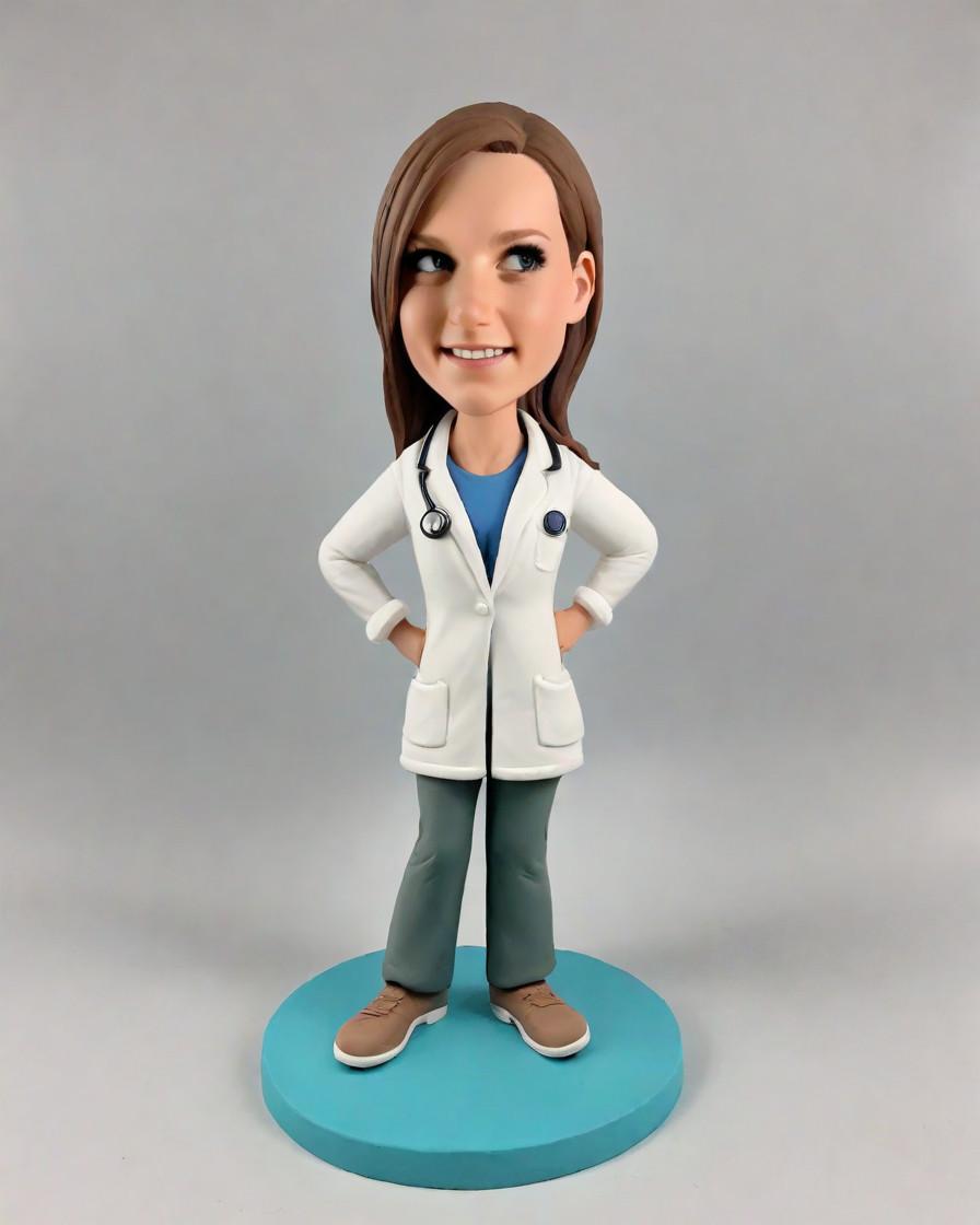 Spotlight on Tail-Wagging Trends: The Rise of Personalized Veterinarian Figurines,My Mini-Me Moment: A Veterinarian's Heartwarming Custom Bobblehead Gift