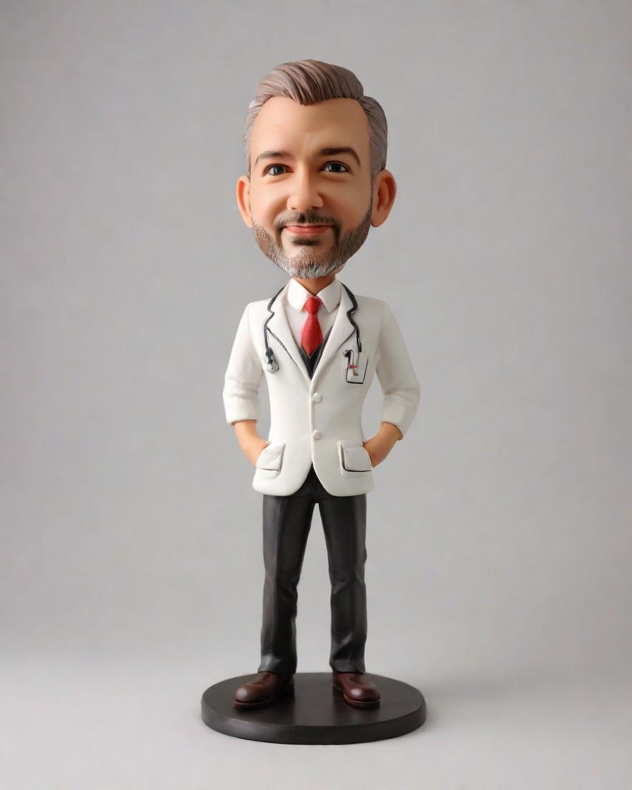 Discovering the Art of Gifting: A Customized Figurine for the Modern Doctor,My Doctor's Mini-Me: A Heartwarming Surprise That Made Her Day!