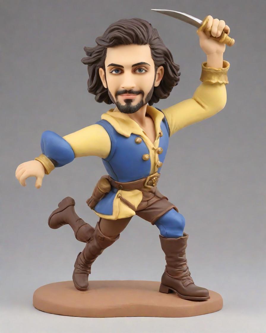 Trend Alert: Centaur Bobbleheads Take the Fashion World by Storm,My Epic Adventure with a Mini-Me Figurine: A Centaur Warrior's Tale