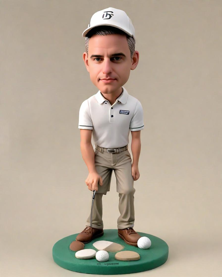 Teeing Up for Personalized Perfection: A Custom Golf Bobblehead Review,From Fairway to Faves: A Golf Lover's Social Media Showstopper