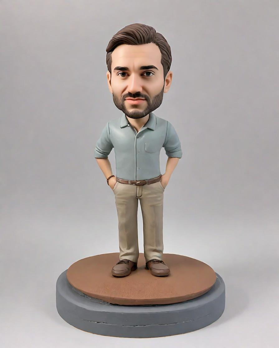 The Ultimate Fan's Collection: Bobbleheads That Celebrate the Engineer in All of Us,A Mechanical Engineer's Dream: My Personalized Bobblehead in Gear