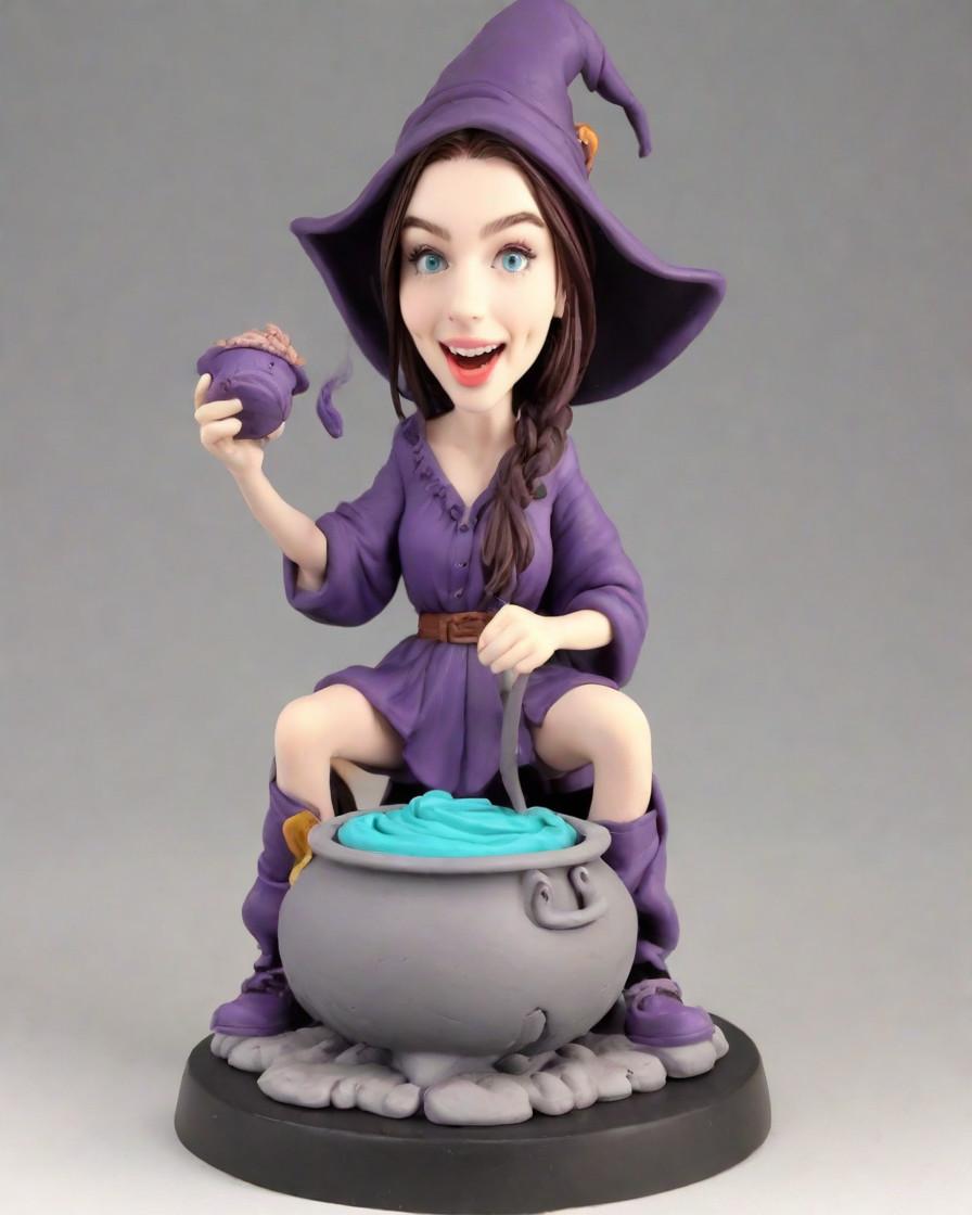 Discovering the Charm of Custom Bobbleheads: A Reporter's Insight into Heartvoicegifts.com's Unique Wizard Collection,Spellbinding Moments: How My Dash's Leap Bobblehead Became the Talk of the Town