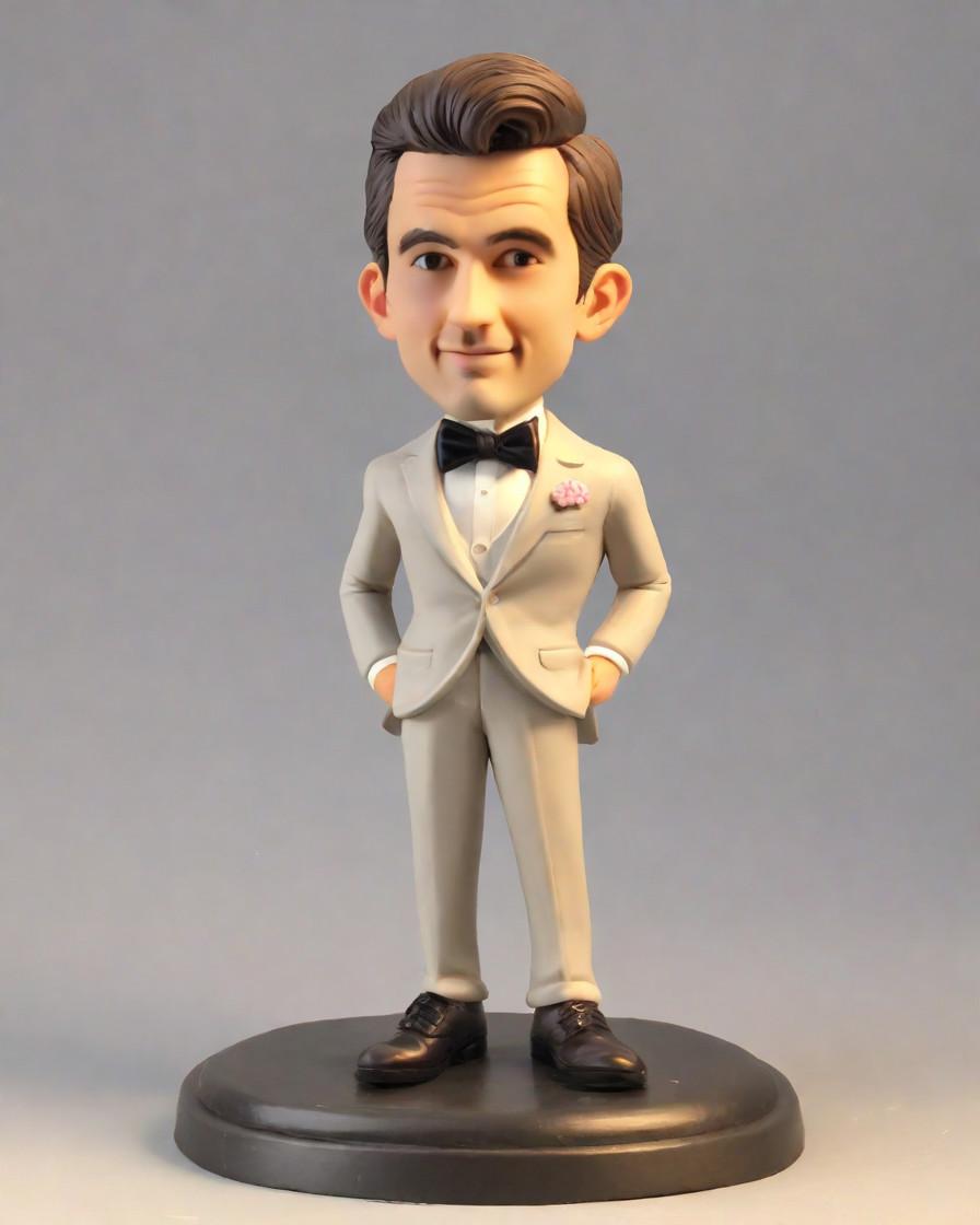 The Ultimate Anniversary Surprise: A Custom Bobblehead That Speaks Volumes,He Thought of Everything: A Personalized Mini-Me Figurine for Our 5th Anniversary