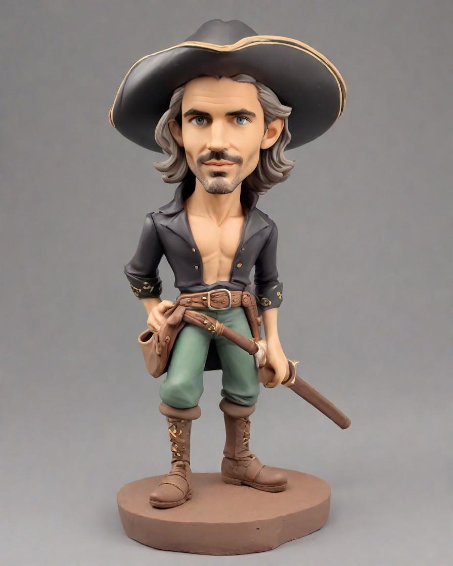 From Fan to Creator: Crafting the Ultimate Superhero Mini-Me,He's Got Game and a Sword: A Superhero's Flirty Tale Told in Bobblehead Form