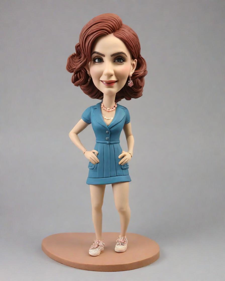 The Purr-fect Present: How a Bobblehead Figurine Turned My Pet into a Social Media Sensation,My Furry BFF's Mini-Me: A Social Media Star's Heartfelt Gift Reveal