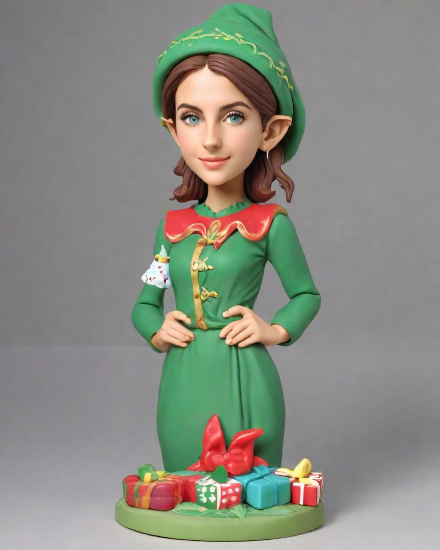 The Secret Santa's Ultimate Surprise: A Bobblehead That Rocks the Holidays!,My Mini-Me Unveiled: A Christmas Gift That Left Me Speechless!