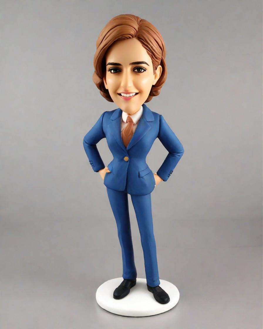 Trend Alert: The Bobblehead Revolution in Office Gifting - A Fashion Insider's Scoop!,She's the Life of the Party: Unboxing My Personalized Bobblehead at the Office Gala!