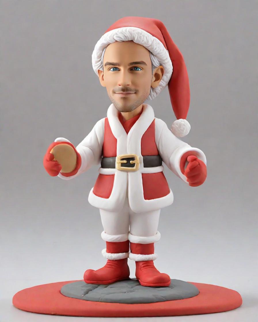 Exclusive: The Bobblehead Trend that's Rocking the Christmas Gift Scene,My Mini-Me Santa: A Christmas Miracle in a Bobblehead!